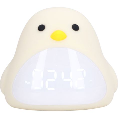 Niedlicher Vogelwecker mit LED-Nachtlicht und USB-Ladefunktion fürs Schlafzimmer (1/5)