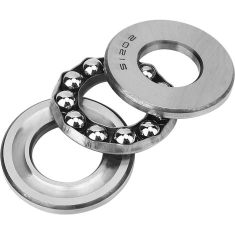 5 pièces 51202 Palier à billes axial plan à butée, silencieux, mono-colonne, accessoire industriel (1/5)
