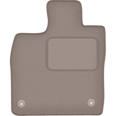 Fahrermatte aus Velours für: VW ID.5 Elektro (ab 2021) beige
