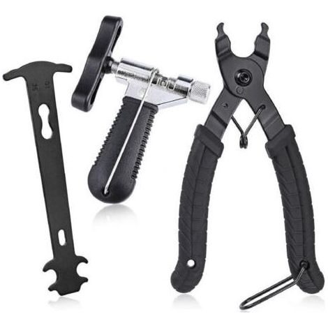Outil multifonction pour chaîne de vélo, pince à maillons + dérive-chaîne, modèle 3-en-1 (1/5)