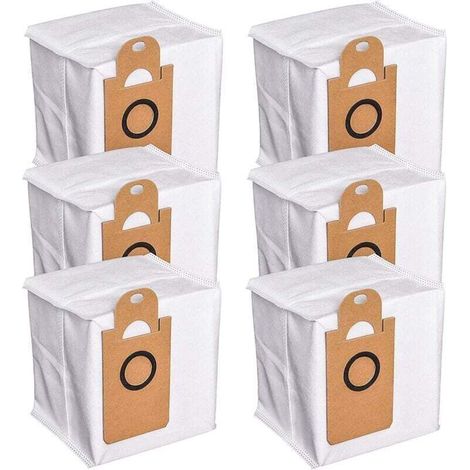 Lot de 6 sacs à poussière étanches de grande capacité compatibles avec Proscenic M7 Pro M7 Max M8 PRO pour Neabot NoMo N1+ N1 Plus N2 (1/5)