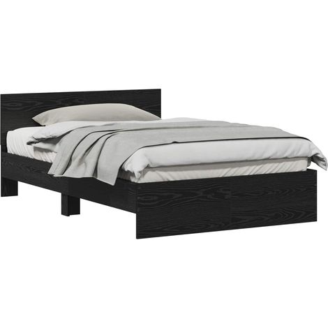 Maison Exclusive - Estructura de cama con cabecero Roble Negro 19 (1/5)