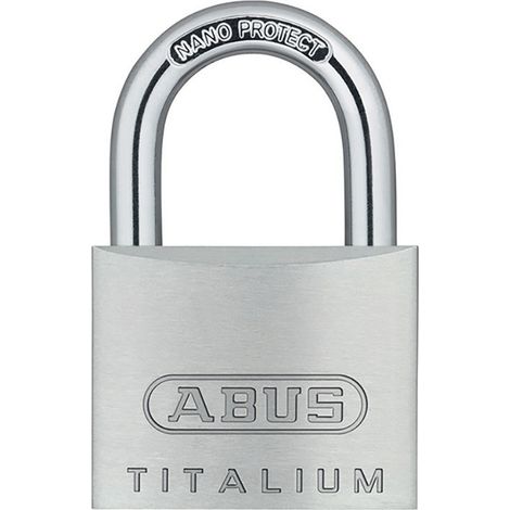 High-Security Titalium 64TI/40 Cylinder Lock with B.40mm Body and Polished Finish