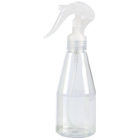 Lot de 3 vaporisateurs pour plantes, vaporisateur transparent pour plantes, vaporisateur en plastique à brume fine de 200 ml pour le jardinage, solution de nettoyage, pulvérisateur vide à gâch