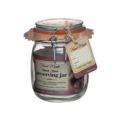 Home Made Glass 750ml Preserving Jar (1/3)