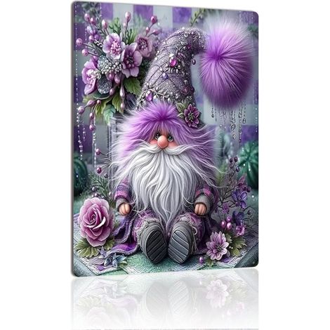 Plaque en Métal Vintage Art Murale pour Jardin de Verre Cuisine Salon et Bar, Durable et Résistante aux Conditions Extérieures 30x20 cm. (1/5)