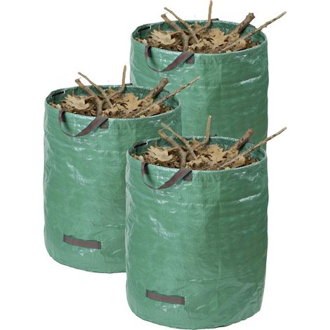 Meister Werkzeuge WU9961810 Gartensack 272 l Grün