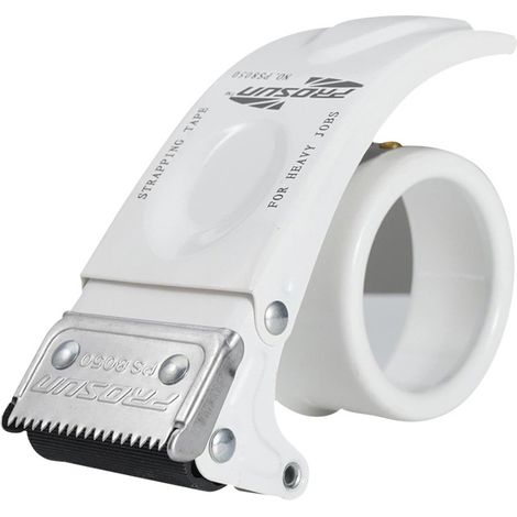 Pistolet Dévidoir de Ruban Adhésif, Dévidoir Manuel pour ruban adhésif d'emballage, TG02, Blanc (1/4)