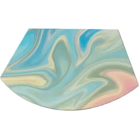 Sets de table absorbants Qinghai en terre de diatomées, résistants à l'huile et à la chaleur, pour repas, pique-niques et fêtes.
