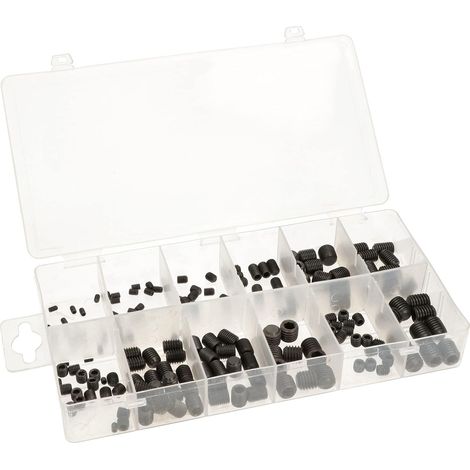 KOTARBAU Lot de 160 vis sans tête à six pans creux DIN 913 (1/5)