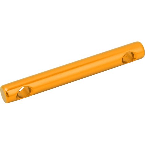 Set mit 10 Doppelloch-Zeltseilspannern aus Aluminiumlegierung, goldfarben (1/5)