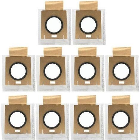 Lot de 10 sacs à poussière de rechange pour aspirateur UWANT V300 (pièces détachées) - Sacs poubelle non tissés (1/5)