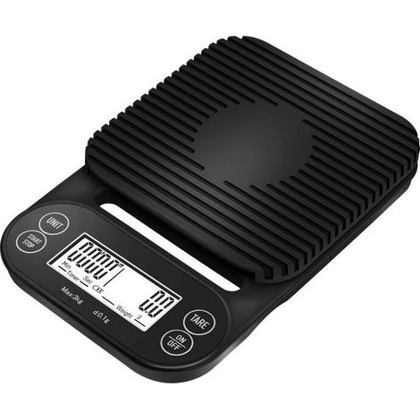 Balance électronique cuisine café infusé à la main balance électronique précision 0.1g (3kg/0.1g) (1/4)