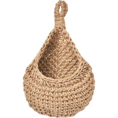 Panier suspendu en filet gain de place pour fruits, légumes, plantes et rangement la maison (1/5)