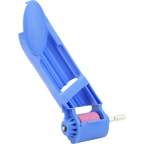 Affûteuse de forets électrique portable, rectifieuse à queue cylindrique, outil de meulage pour affûtage, bleu (1/5)