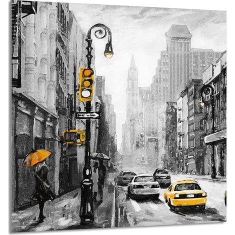 PANEL DE VIDRIO PARA COCINA 60x65 City (1/5)