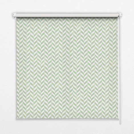 Tenda a Rullo Interna per Finestra - Tenda Filtrante Luce - Tenda Privacy - Tenda Decorativa Rettangolare - Rullo per Interni - (70 cm x 140 cm) - Spina di pesce verde
