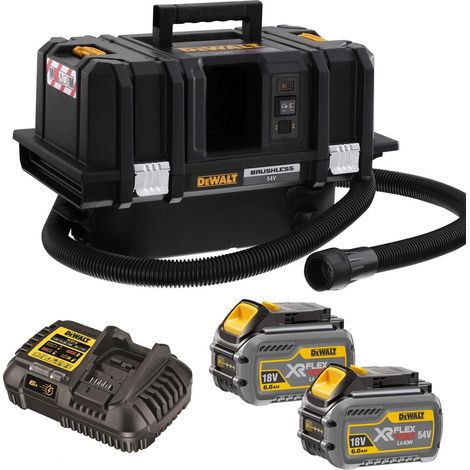 Dewalt DCV586MT2 Cordless XR FLexvolt M-Class Dust Extractor Wet and Dry Vacuum