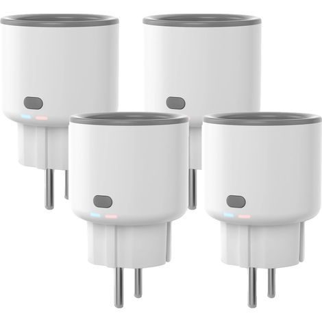 Enchufe inteligente, control remoto, monitorización de energía, paquete de 4 unidades S60TPF (1/2)