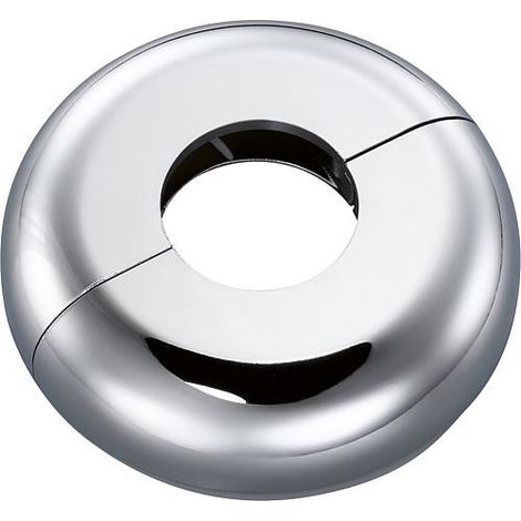 Rosace simple type Mailand chromé brillant 15 mm BG