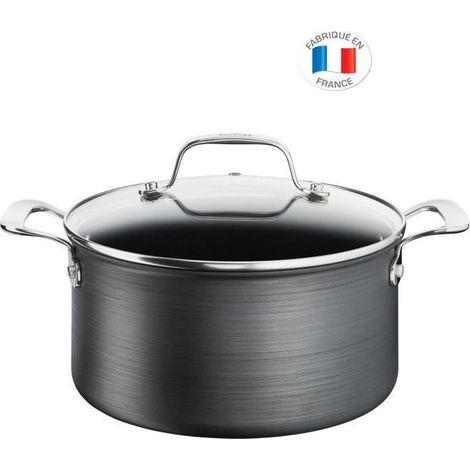 Cacerola de aluminio de 24 cm con tapa - G2564602 - Tefal - (1/4)