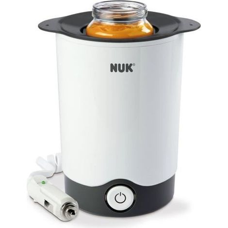NUK Thermo Express Plus Flaschenwärmer Scaldapappe Bianco, Nero (1/2)