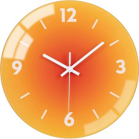 Horloge Murale Moderne Silencieuse à Quartz 30cm avec Piles pour Chambre Cuisine Bureau École (1/4)