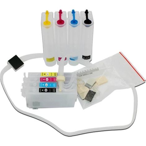 Kompatibel mit dem Epson 802XL Chipless-Tintenzufuhrsystem WF-7840, 7845, WF-4740 und WF-4725 (1/4)