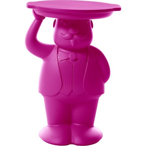 Ambrogio Fucsia dolce originale Slide tavolino salotto sala da pranzo soggiorno design moderno colorato polietilene (1/3)