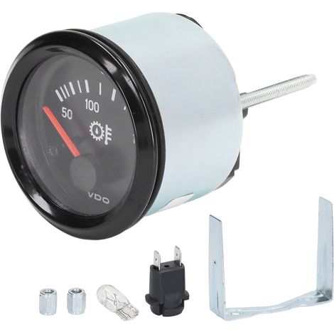 Jauge de température d'huile moteur 52mm 12V pour camion, groupe électrogène Cummins - compteur de carburant électrique (1/5)