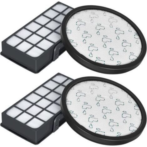 Filtri HEPA per Rowenta X-Trem Power Cyclonic RO6984EA RO6941EA RO6963EA RO6921EA RO6971EA RO6993EA (Modello RO69XX) Aspirapolvere, Filtro di Ricambio Accessori ZR006001 (Confezione da 2) (1/5)
