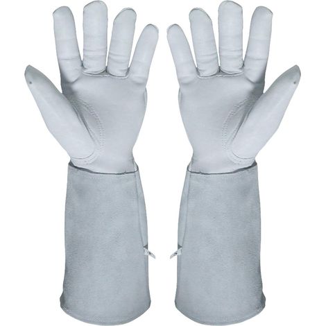 Gants de jardinage en cuir pour femmes et hommes, pour jardiniers et agriculteurs (1/5)