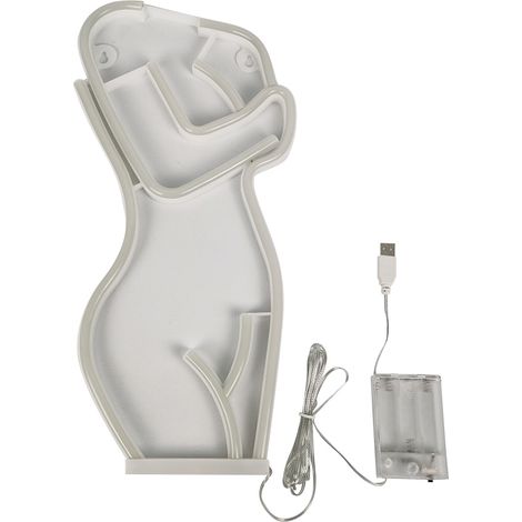 LED-Neonlichtschild „Lady“ zur Wanddekoration, Betrieb über USB und Batterien möglich, ideal für Wohnzimmer, Bar, Party, Weihnachten oder Hochzeit. (1/5)
