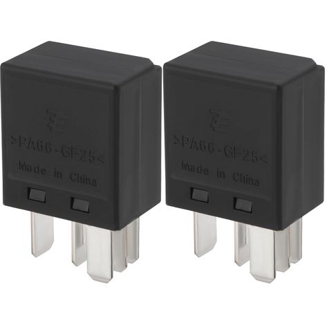2 Lot Micro-Relais 12 V/25 A à 5 Broches V23074-A1001-A403 pour Commutateur de Conversion Automobile Moteurs de Chauffage Ventilateurs Pompes Et Phares (1/5)