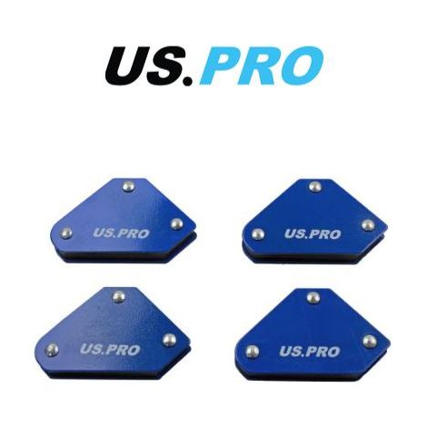 US PRO Welding Magnet x4 10lb Small Right Angle Square Holder Soldering 6792 (1/3)