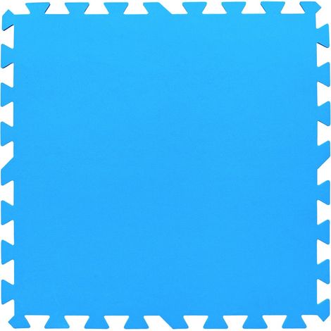 Tapiz de Suelo de Goma para Piscinas o Spas Bestway 50x50 cm Azul