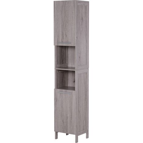 Mobile a Colonna per Bagno 30x32x172,5 cm in MDF color Legno (1/5)