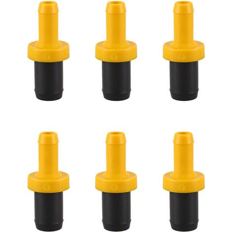 Compatible avec les soupapes de sortie de collecteur d'admission automobile standard 2005-2017, 6 x 17130-PWA-003 en plastique. (1/5)