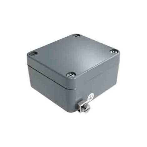 Boîtier RS PRO en Fonte d'aluminium, 34 x 58 x 64mm, Gris IP66, Blindé ( Prix pour 1 )