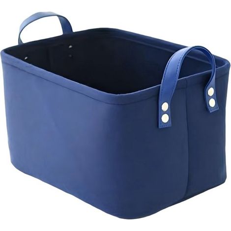 Sac de rangement,31 x 21,5 x 19 cm,Panier de rangement en feutrine,Sac à main en feutrine,Panier de rangement en feutrine pour voiture (1/5)