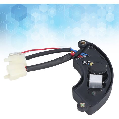 Régulateur de tension AVR pour groupe électrogène essence, stabilisateur de tension triphasé 380 V pour groupe électrogène diesel 5-6,5 kW (1/5)