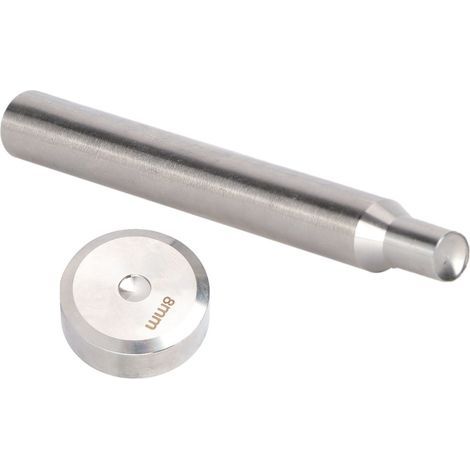 mm flacher, doppelseitiger Locher, Befestigungswerkzeug für DIY-Lederarbeiten mit Knopfbefestigung (1/5)