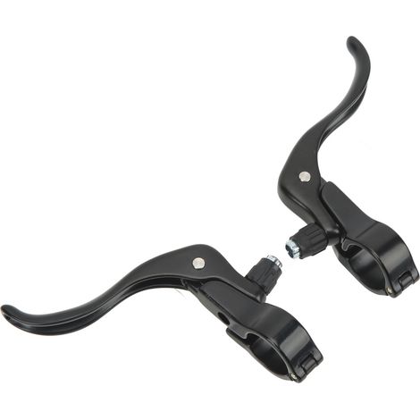 1 Paar universelle, ergonomische Fahrradbremshebel aus Aluminiumlegierung für Mountainbikes und Rennräder, Bremshebel für 22,2 mm Lenker (1/5)