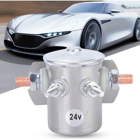 Relais de démarreur automobile, relais électromagnétique de démarreur automobile 12 V/24 V CC (1/5)