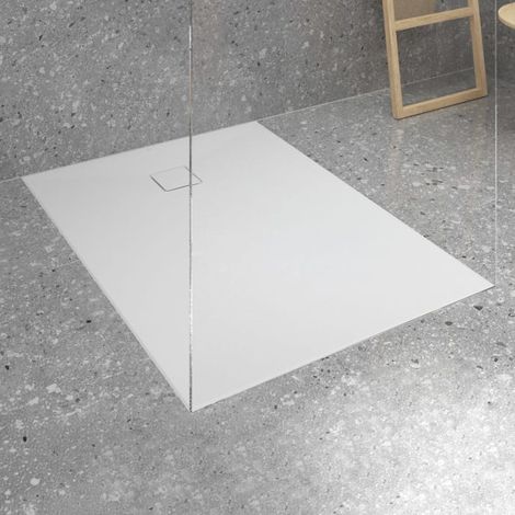 Ideal Standard Lastani Duschwanne 120 x 90 cm aus Sanitär-Acryl mit Polymer-Mineralgusskern (StoneTech™), Antirutsch-Oberfläche, bodenebener Einbau (1/5)