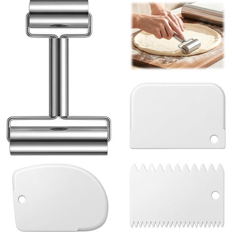 Double-Headed Stainless Steel Rolling Pin (1/5)