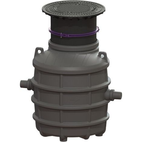 KESSEL 93001/120D Séparateur de graisses EasyClean encastrable