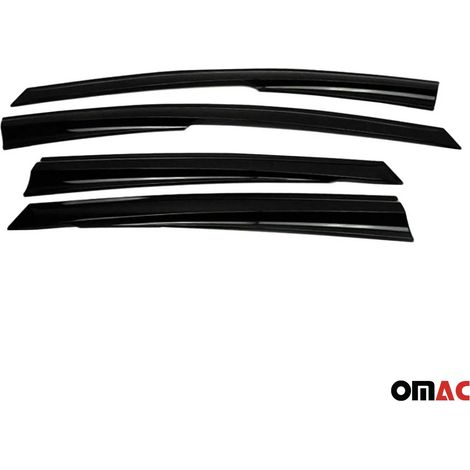 Déflecteurs de Vent Pluie d'air Compatible avec Ford Focus 2010-2018 HB SD SW Acrylique 4X (1/5)
