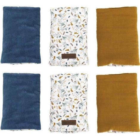 Bed bumper - DOMIVA - AU FIL DE L'EAU - Modular - x6 - Open 40 x 25 cm / closed 17.5 x 25 cm (1/3)