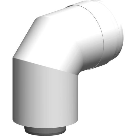 Atec Bogen PolyTwin concentrique, DN80/125 87 degrés (1/2)